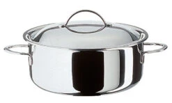 Spring Cristal Braadpan Met Deksel ø 16 Cm Rvs Glans