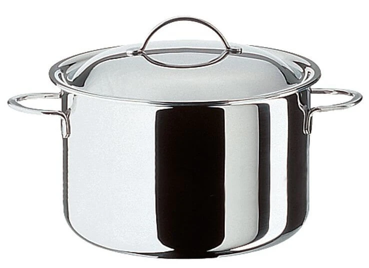 Spring Cristal Kookpan Met Deksel ø 20 Cm Rvs Glans 3 Spring Cristal Kookpan Met Deksel ø 20 Cm Rvs Glans