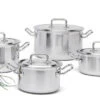 Spring Brigade Premium Pannenset Rvs 4-delig -Thuiskeuken 0485850604