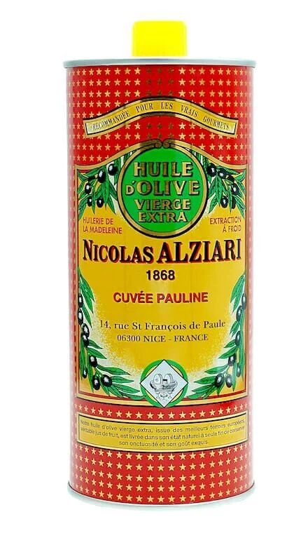 Nicolas Alziari Olijfolie Cuvée Pauline Blik 1 Liter 2 Nicolas Alziari Olijfolie Cuvée Pauline Blik 1 Liter
