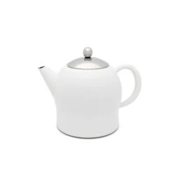 Bredemeijer Minuet Santhee Theepot 1,4 Liter Mat Wit
