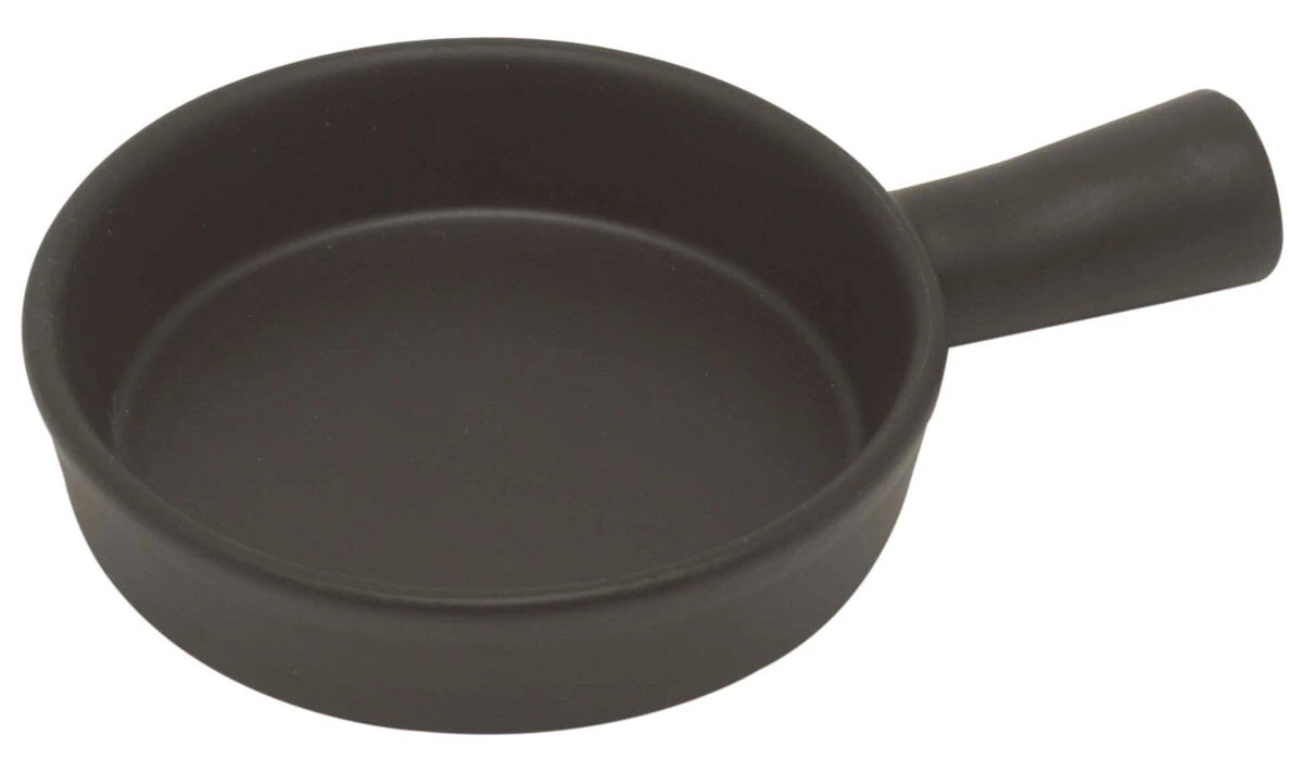 Serax Surface By Sergio Herman Pan ø 21 Cm Terracotta Zwart 3 Serax Surface By Sergio Herman Pan ø 21 Cm Terracotta Zwart