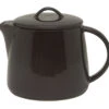 Broste Copenhagen Nordic Coal Theepot 1 Liter Aardewerk Donkerbruin -Thuiskeuken 1524 79102 1