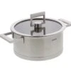 Cristel Strate Kookpan Met Glazen Deksel ø 18 Cm Rvs -Thuiskeuken 1783095 1