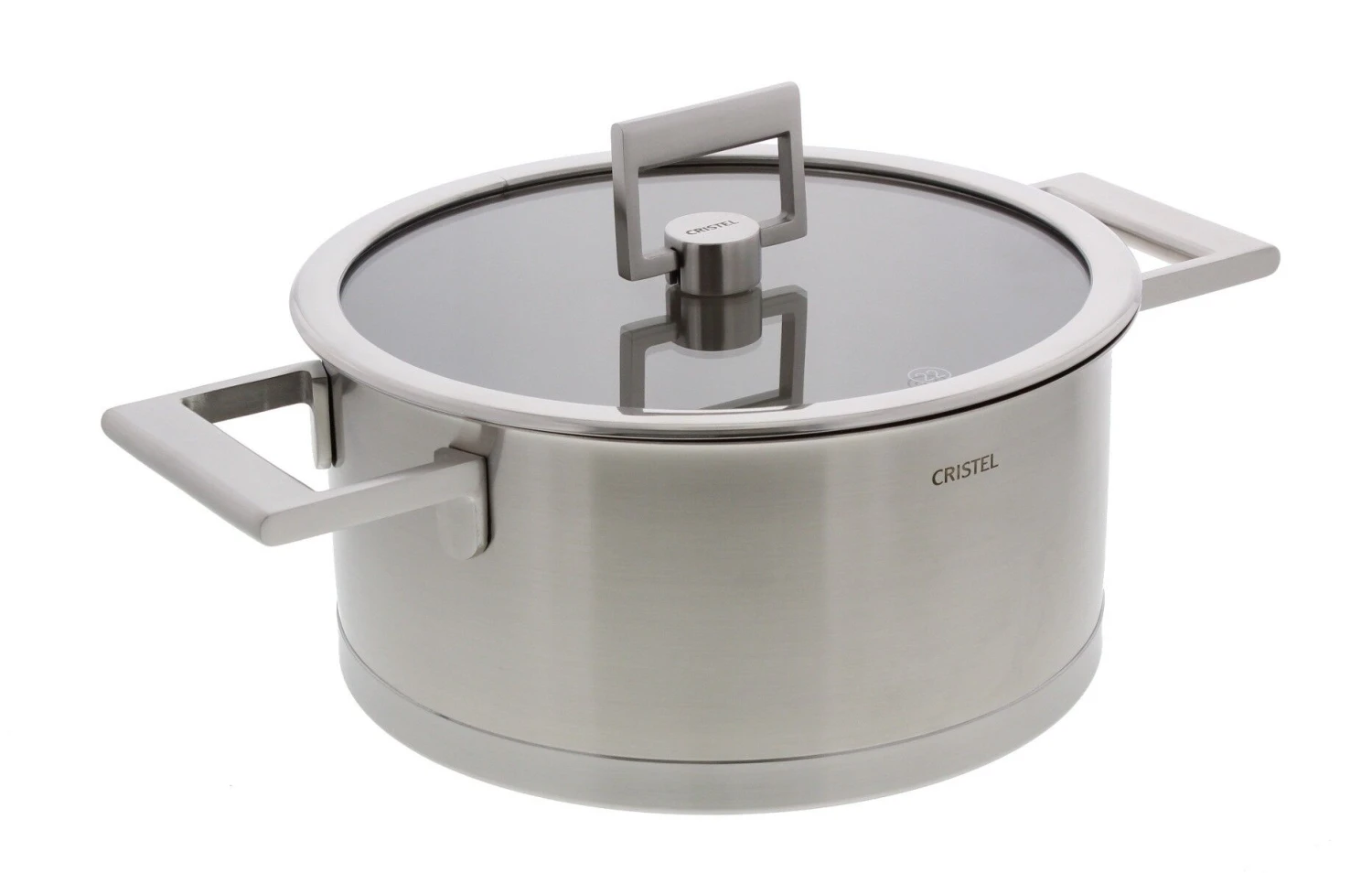 Cristel Strate Kookpan Met Glazen Deksel ø 22 Cm Rvs 3 Cristel Strate Kookpan Met Glazen Deksel ø 22 Cm Rvs