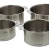 Cristel Strate Pannenset Rvs 4-delig 2 Cristel Strate Pannenset Rvs 4-delig -Thuiskeuken 1783102 101