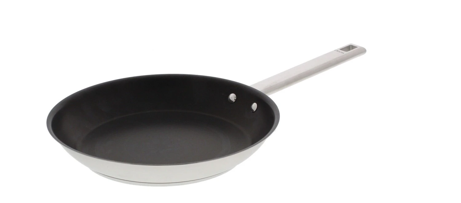 Cristel Strate Koekenpan Met Exceliss+ Anti-aanbaklaag ø 24 Cm Rvs 3 Cristel Strate Koekenpan Met Exceliss+ Anti-aanbaklaag ø 24 Cm Rvs