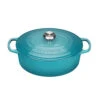 Le Creuset Signature Braadpan Ovaal 6,3 Liter ø 31 Cm Gietijzer Caribbean Blue -Thuiskeuken 1841589 n0