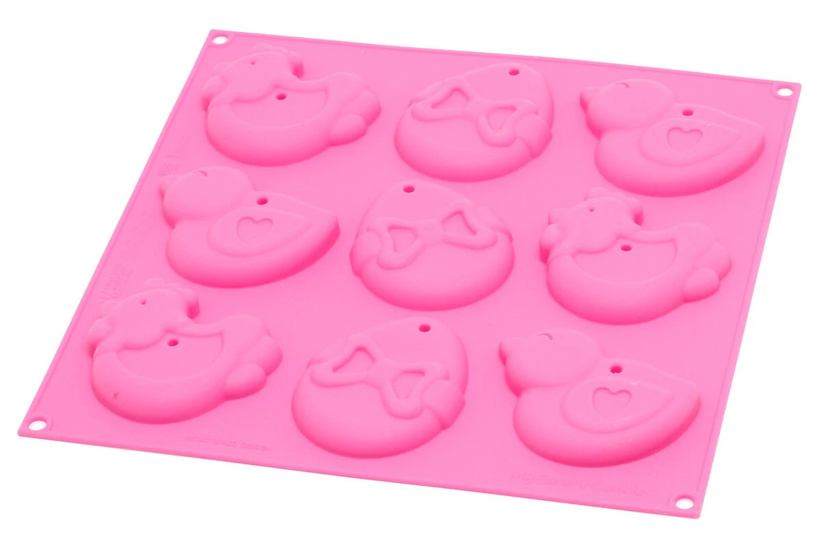 Silikomart Bakvorm My Easter Cookies 8,4 Cm Silicone Roze 9 Stuks 3 Silikomart Bakvorm My Easter Cookies 8,4 Cm Silicone Roze 9 Stuks