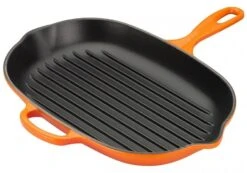 Le Creuset Skillet Grill Ovaal ø 32 Cm Gietijzer Vulcanique