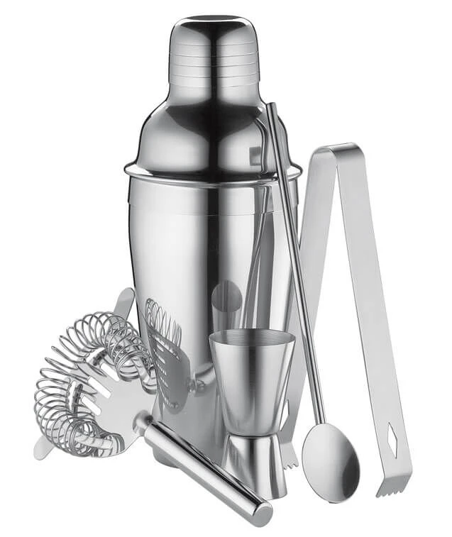 Cilio Cocktailset Rvs 5-delig 3 Cilio Cocktailset Rvs 5-delig