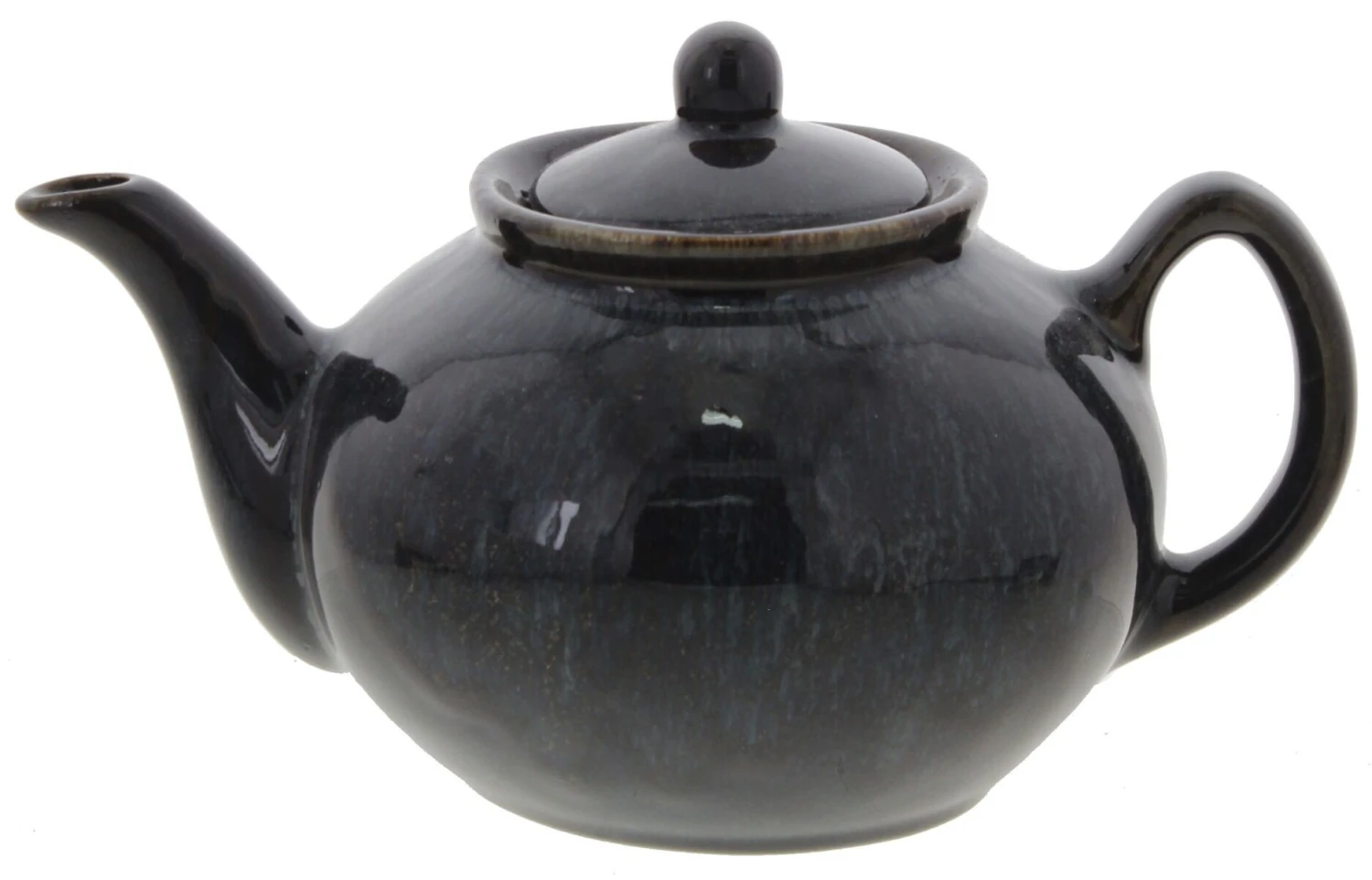 Oldenhof 1821 Theepot 1 Liter Aardewerk Spikkelblauw 3 Oldenhof 1821 Theepot 1 Liter Aardewerk Spikkelblauw