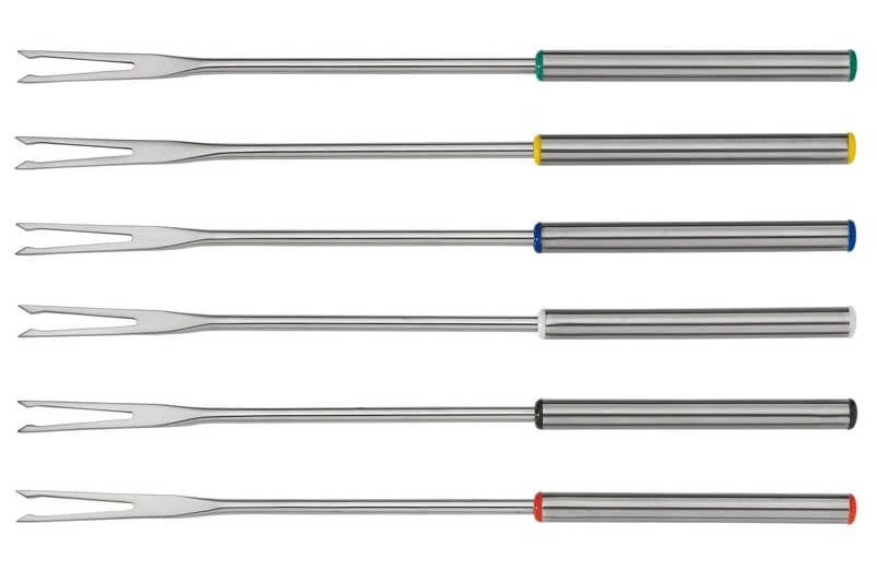 Spring Fun Fonduevork 26 Cm Rvs 6 Stuks 3 Spring Fun Fonduevork 26 Cm Rvs 6 Stuks