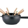 Spring Saas Fee Kaasfonduepan Zonder Rechaud ø 20 Cm 8-persoons Gietijzer Mat Zwart 2 Spring Saas Fee Kaasfonduepan Zonder Rechaud ø 20 Cm 8-persoons Gietijzer Mat Zwart -Thuiskeuken 2892510620 1