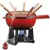 Spring Saas Fee Kaasfondueset ø 20 Cm 8-persoons Gietijzer Rood -Thuiskeuken 2892566020
