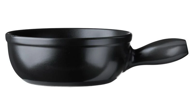 Spring Eco Caquelon / Fonduepan ø 24 Cm Mat Zwart 3 Spring Eco Caquelon / Fonduepan ø 24 Cm Mat Zwart