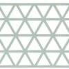 Zone Denmark Triangles Onderzetter 24 X 14 Cm Silicone Blauw -Thuiskeuken 330314