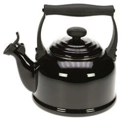 Le Creuset Tradition Fluitketel 2,1 Liter Staal Zwart
