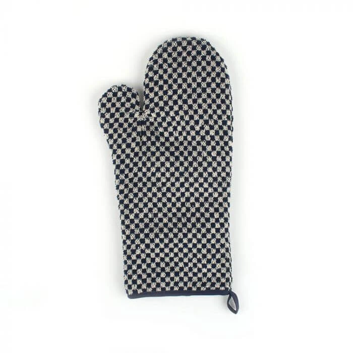 Bunzlau Castle Kleine Ruit Ovenwant Katoen Donkerblauw 3 Bunzlau Castle Kleine Ruit Ovenwant Katoen Donkerblauw