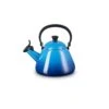 Le Creuset Kone Fluitketel 1,6 Liter Staal Azure -Thuiskeuken 40101022200000