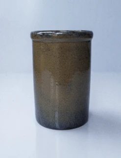 Oldenhof 1821 Pollepelpot ø 18 X 12 Cm Aardewerk Mosgroen