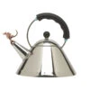 Alessi Tea Rex Fluitketel 2 Liter Rvs Zwart -Thuiskeuken 5799 70230 1