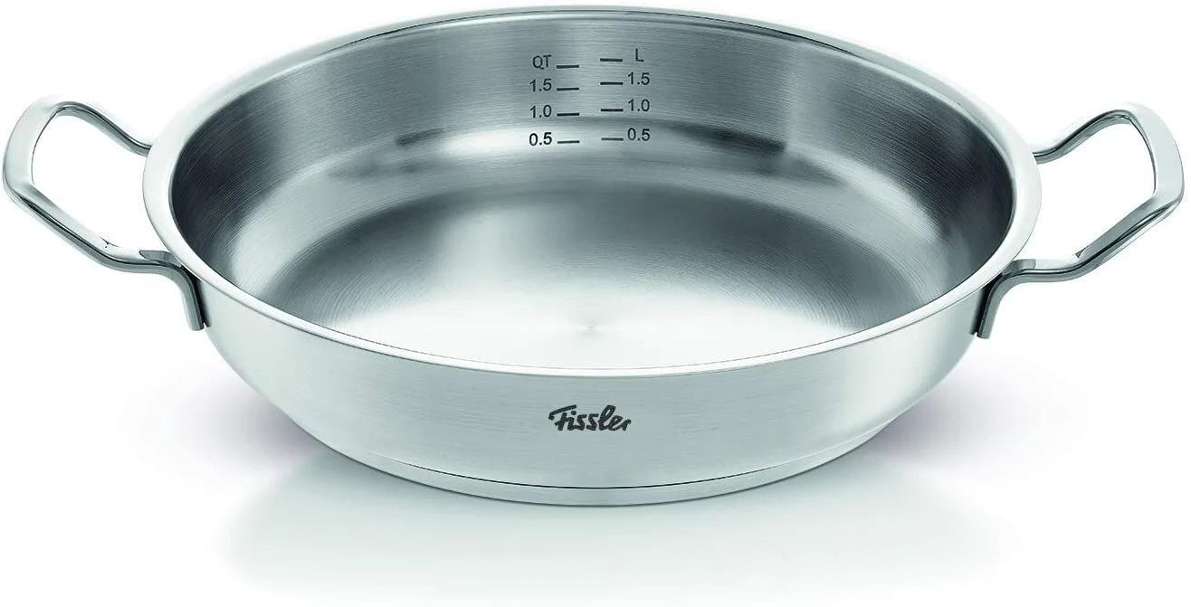 Fissler Original Profi Lage Sauteerpan Met 2 Grepen 3 Liter ø 28 Cm Rvs 3 Fissler Original Profi Lage Sauteerpan Met 2 Grepen 3 Liter ø 28 Cm Rvs