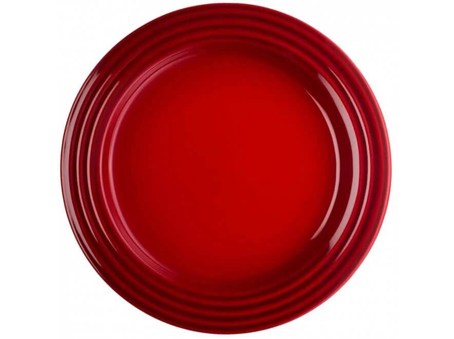 Le Creuset Dessertbord ø 22 Cm Aardewerk Kersrood 3 Le Creuset Dessertbord ø 22 Cm Aardewerk Kersrood