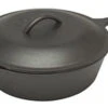 Lodge Logic Skillet Koekenpan Met Deksel ø 27 Cm Gietijzer Zwart 2 Lodge Logic Skillet Koekenpan Met Deksel ø 27 Cm Gietijzer Zwart -Thuiskeuken 7313 64192 1