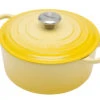 Le Creuset Signature Braadpan 4,2 Liter ø 24 Cm Gietijzer Soleil -Thuiskeuken 7429 60196 1