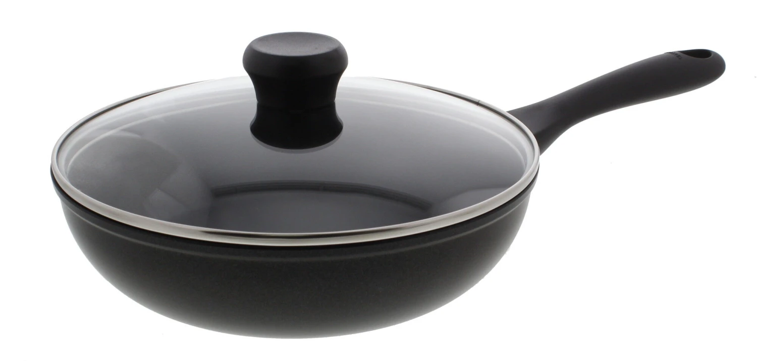Cristel Cookway Sauteuse Met Anti-aanbaklaag En Glasdeksel ø 24 Cm 3 Cristel Cookway Sauteuse Met Anti-aanbaklaag En Glasdeksel ø 24 Cm