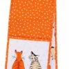 Ulster Weavers Cats In Waiting Lange Pannenlap Katoen Oranje 2 Ulster Weavers Cats In Waiting Lange Pannenlap Katoen Oranje -Thuiskeuken 7ncaw03 1