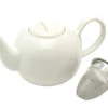 Bredemeijer Cosy Binnenpot Met Filter 1,3 Liter Aardewerk Wit -Thuiskeuken 8813 49656 1