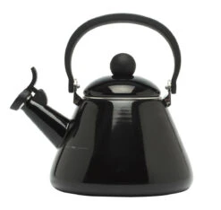 Le Creuset Kone Fluitketel 1,6 Liter Staal Zwart Glans