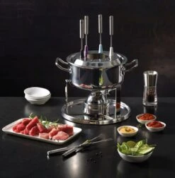Rösle Multiply Fondueset ø 20 Cm 6-persoons Rvs -Thuiskeuken 91414 05