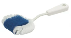 Brushtech Reinigingsborstel Pannen 23 Cm Kunststof Wit