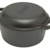Lodge Logic Double Dutch Oven ø 26 Cm Gietijzer Zwart -Thuiskeuken 9733 57886 1