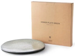 HK Living ACE6894 Gradient Dinerbord ø 29 Cm Aardewerk Groen 2 Stuks -Thuiskeuken ace6894 lr b 01