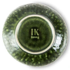 HK Living ACE7009 The Emeralds Dessertkom ø 16 Cm Keramiek 2-delig -Thuiskeuken ace7009 lr d 01