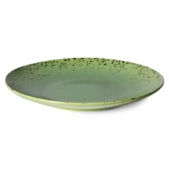 HK Living 70's ACE7078 Kiwi Dinerbord ø 29 Cm Aardewerk 2 Stuks -Thuiskeuken ace7078 lr b 01 1