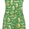 Now Designs Avocados Schort 85 X 70 Cm Katoen Groen -Thuiskeuken avocados chef apron by now designs