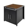 Big Green Egg Expansion Cabinet Met Acacia Wood Insert -Thuiskeuken big green egg expansion cabinet hout