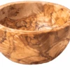 Oldenhof Pure Olive Wood Schaal ø 12 Cm Olijfhout -Thuiskeuken bowl 1 1