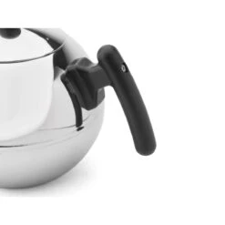 Bredemeijer Duet Bella Ronde Theepot 1,2 L Rvs/zwart -Thuiskeuken bredemeijer bredemeijer duet bella ronde theepot 1 2 1