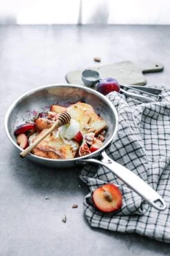 Cristel Castel'Pro Multiply Koekenpan ø 28 Cm Rvs -Thuiskeuken brioche griottes 5