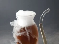 100% Chef Cat Cup Glas Op Voet Met Tuit 8 Cm 350 Ml Glas -Thuiskeuken cat cup3