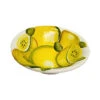 Oldenhof Ronde Schaal Met Citroenen ø 16 Cm Aardewerk Wit -Thuiskeuken citroenen schaal