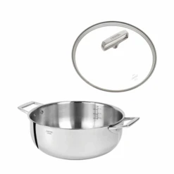 Cristel Castel'Pro Wok-braadpan ø 28 Cm Rvs