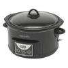 Crock-Pot Digitale Slowcooker 4,7 Liter Metaal Zwart -Thuiskeuken crock pot digitale slowcooker 4 7 liter metaal zwart