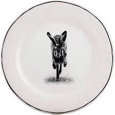 Gien Chambord Lièvre Dessertbord ø 23,2 Cm Keramiek